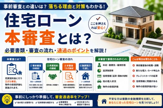 住宅ローン本審査とは