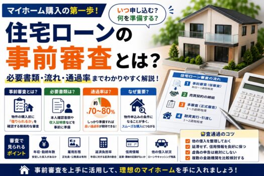 住宅ローン事前審査とは