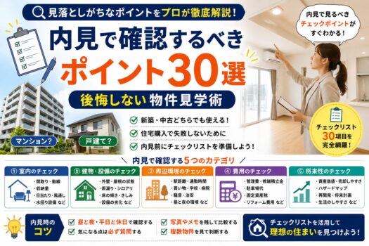 内見で確認するべきポイント30選