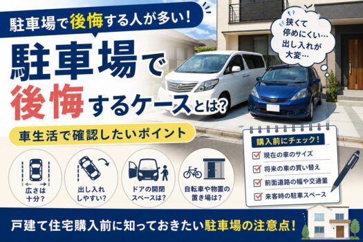 駐車場で後悔するケースとは？車生活で確認したいポイント